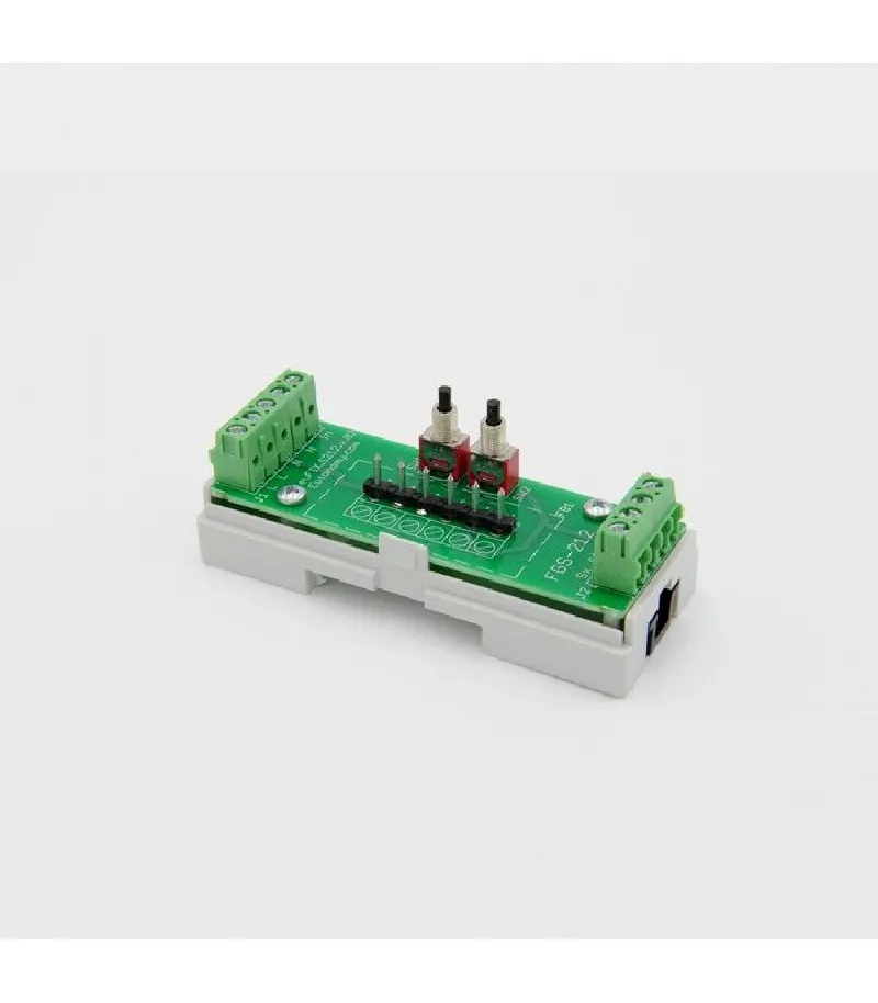Eutonomy - Adaptateur euFIX DIN pour Fibaro FGS-212