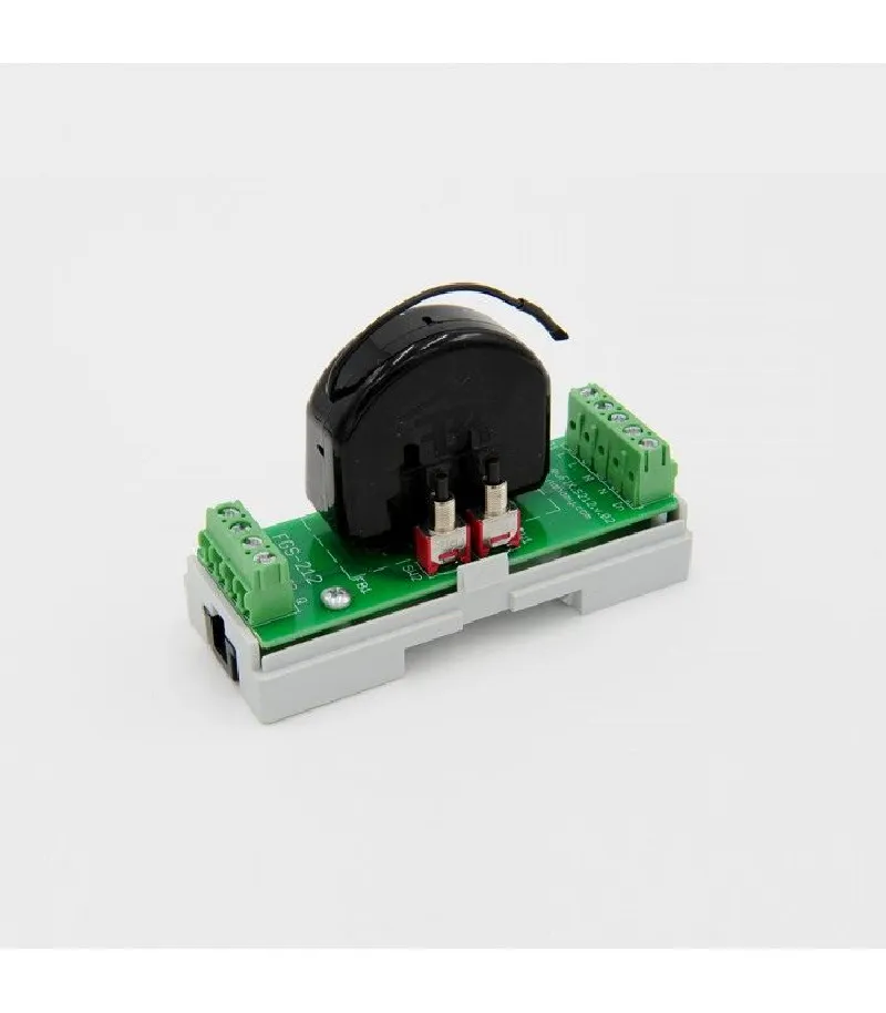 Eutonomy - Adaptateur euFIX DIN pour Fibaro FGS-212