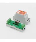 Eutonomy - Adaptateur euFIX DIN pour Fibaro FGS-212
