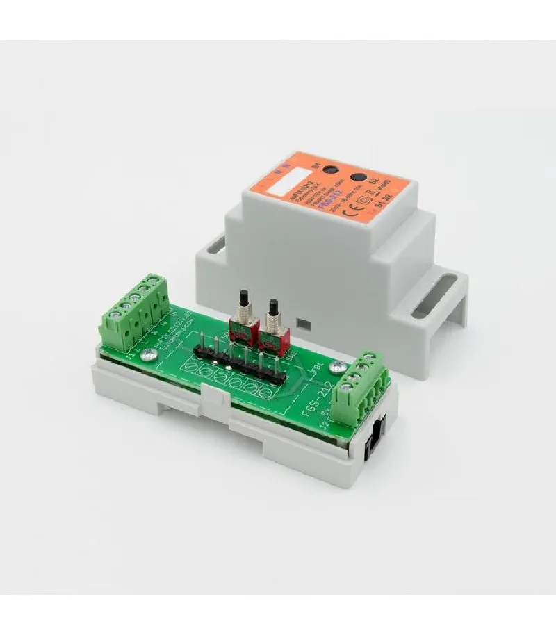 Eutonomy - Adaptater euFIX DIN for Fibaro FGS-212