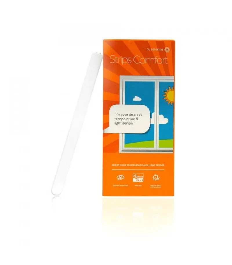 Sensative - Capteur de température et de luminosité extra fin Z-Wave+ Strips Comfort