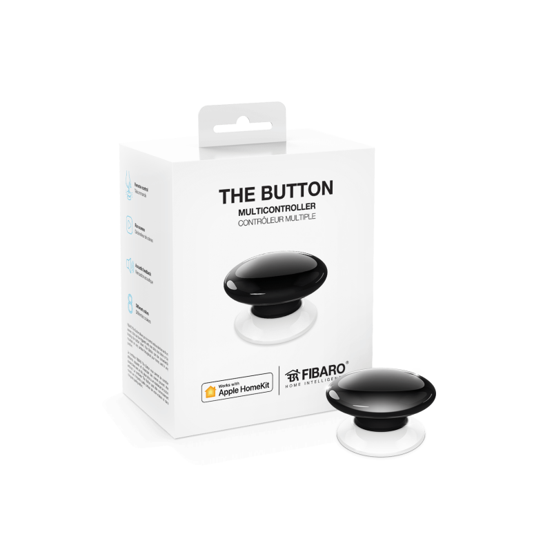 FIBARO - The Button - Noir (Homekit) FIBARO - The Button - Noir (Homekit)