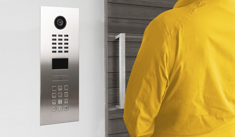 Doorbird - IP Video Door Station D2101KV - 1 Call button - Keypad Module - Brushed Stainless Steel