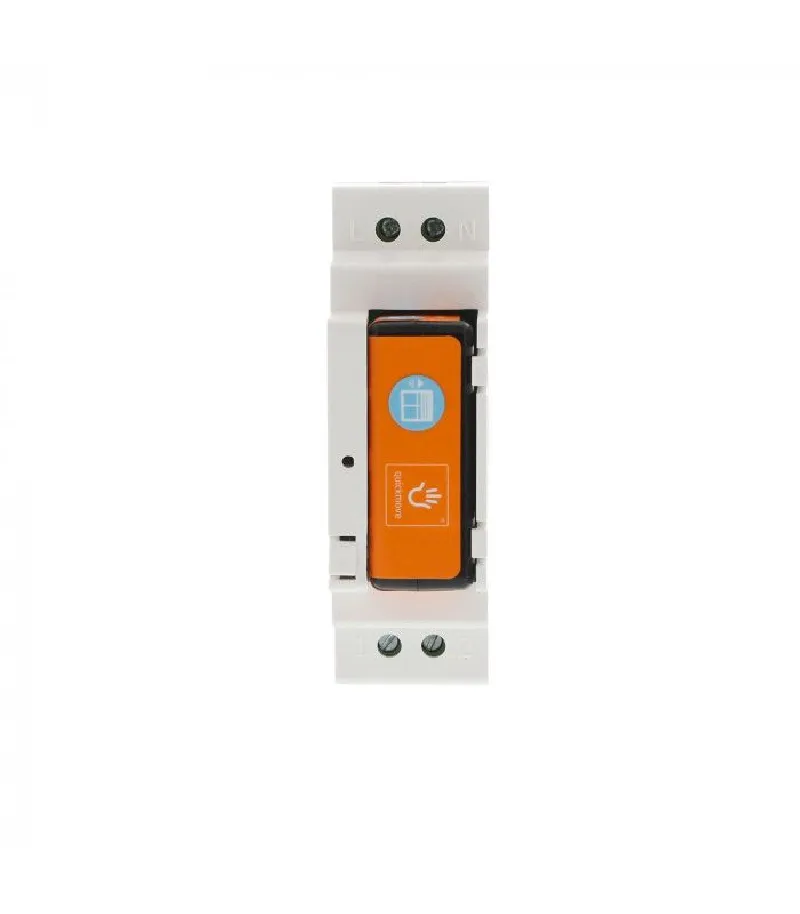 NodOn - Boitier  Rail DIN pour micromodules (5 pièces)