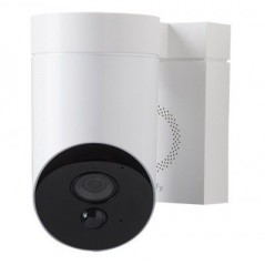 Somfy - Überwachungskamera weiß mit integrierter Sirene Somfy Outdoor camera
