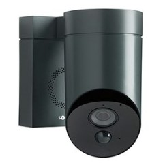 Somfy - Überwachungskamera grau mit integrierter Sirene Somfy Outdoor camera