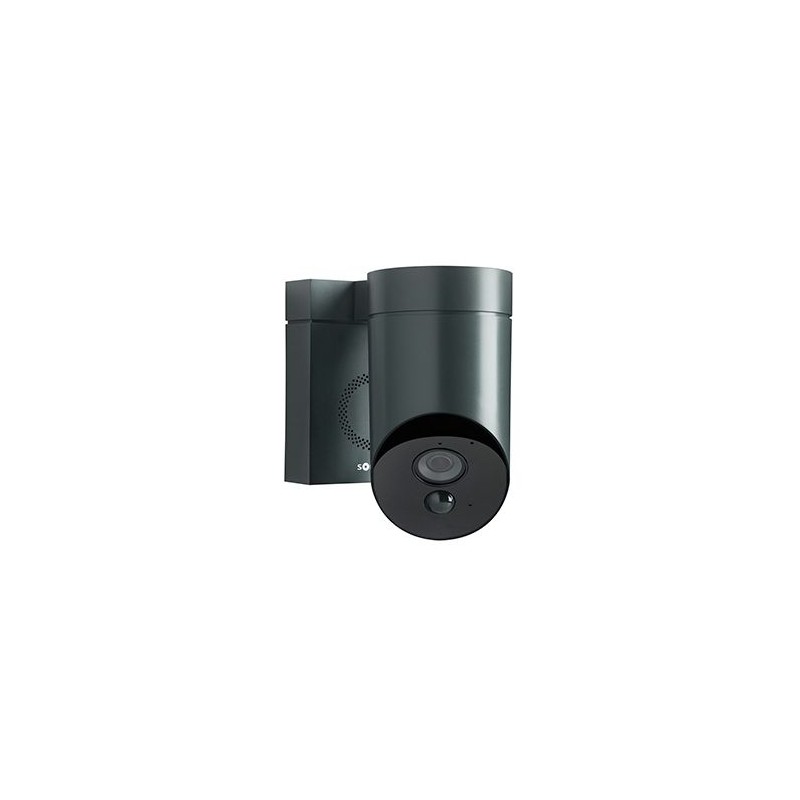 Somfy - Überwachungskamera grau mit integrierter Sirene Somfy Outdoor camera