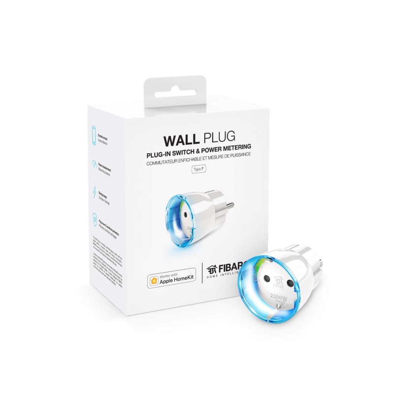 FIBARO – ON/OFF Plug mit Verbrauchskontrolle im Schuko Format FIBARO Wall Plug (HOMEKIT) FIBARO – ON/OFF Plug mit Verbrauchskontrolle im Schuko Format FIBARO Wall Plug (HOMEKIT)