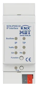 MDT - Interface IP vers KNX, 2SU MDRC, avec Email et serveur de temps