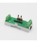 Eutonomy - Adaptater euFIX DIN per Fibaro FGR-223 (con pulsanti)