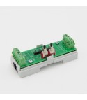 Eutonomy - Adaptater euFIX DIN per Fibaro FGR-223 (con pulsanti)