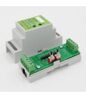 Eutonomy - Adaptater euFIX DIN per Fibaro FGR-223 (con pulsanti)