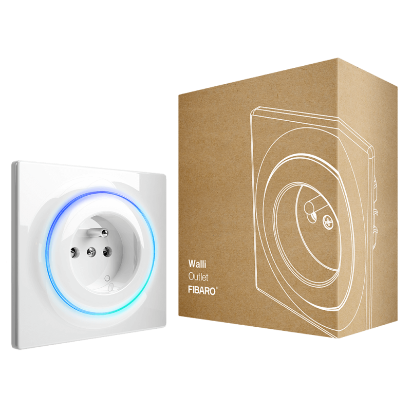 FIBARO - Intelligenter Z-Wave+ Wandsteckdose (FIBARO Walli Outlet Type E) FIBARO - Intelligenter Z-Wave+ Wandsteckdose (FIBARO Walli Outlet Type E)