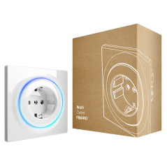 FIBARO -  Prise murale intelligente Z-wave+ (FIBARO Walli Outlet Type F)