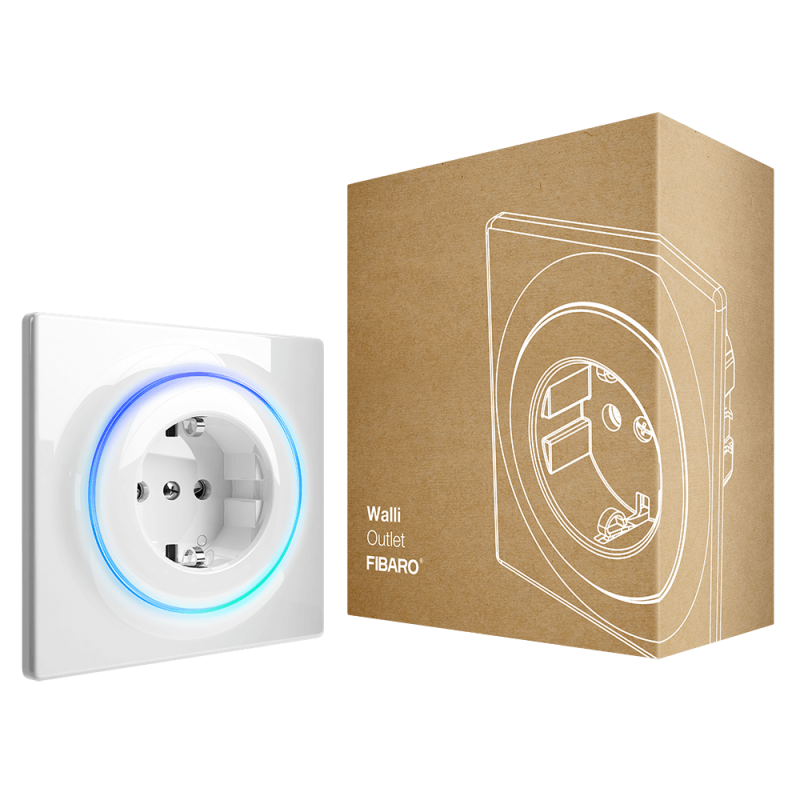 FIBARO - Intelligenter Z-Wave+ Wandsteckdose (FIBARO Walli Outlet Type F) FIBARO - Intelligenter Z-Wave+ Wandsteckdose (FIBARO Walli Outlet Type F)