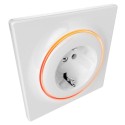 FIBARO - Intelligenter Z-Wave+ Wandsteckdose (FIBARO Walli Outlet Type F)
