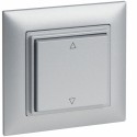 OMNIO - Wall mounted transmitter 4-channels WS-CH-102 (silver with marking arrow upwards/downwards)