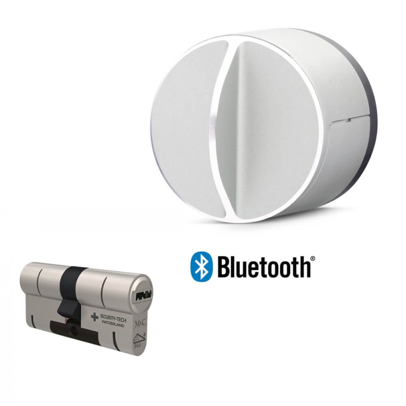 Danalock - Kit serrure motorisée Danalock V3 (Bluetooth) + cylindre EU sécurisé