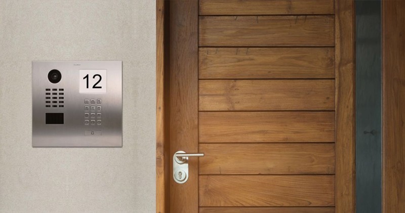 Doorbird - IP Video Door Station D2101IKH - 1 Call button - Keypad Module - Infro module - Brushed Stainless Steel