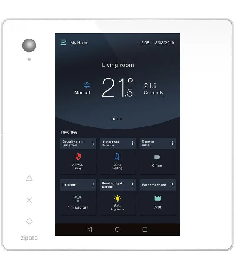 Zipato - Z-Wave+ & BLE Home Control System Zipatile 2 - White Zipato - Z-Wave+ & BLE Home Control System Zipatile 2 - White