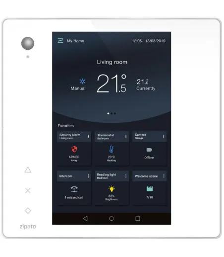Zipato - Z-Wave+ & BLE Home Control System Zipatile 2 - White