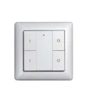 Thermofloor - Interrupteur 4 boutons Heatit Z-Push Button Z-Wave+, blanc