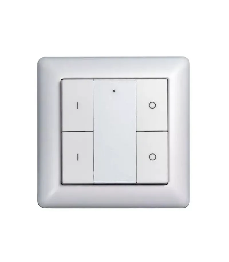 Thermofloor - Interrupteur 4 boutons Heatit Z-Push Button Z-Wave+, blanc