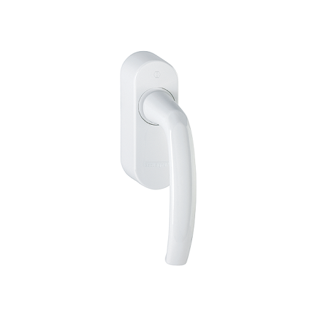 Hoppe - EnOcean Window handle SecuSignal Aluminium + Secusik + VarioFit (White)
