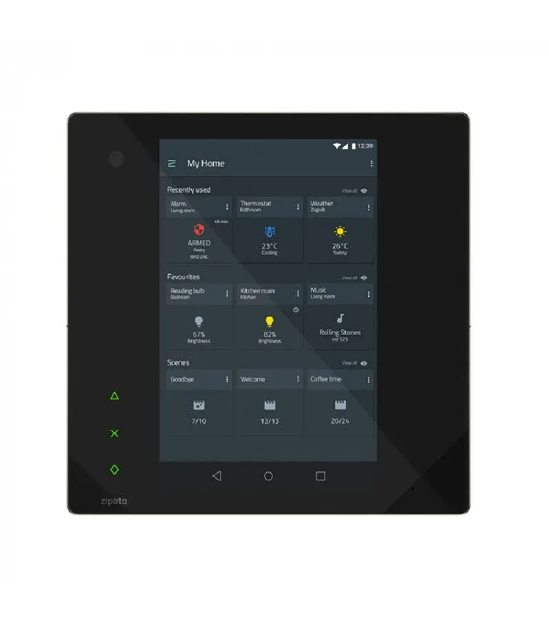 Zipato - Z-Wave+ & BLE Home Control System Zipatile 2 - Black Zipato - Z-Wave+ & BLE Home Control System Zipatile 2 - Black