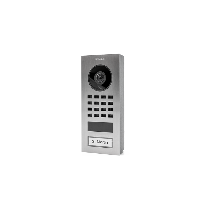 Doorbird - IP Video Door Station D1101V - 1 Call button - Compact Edition - Surface Mount Doorbird - IP Video Door Station D1101V - 1 Call button - Compact Edition - Surface Mount