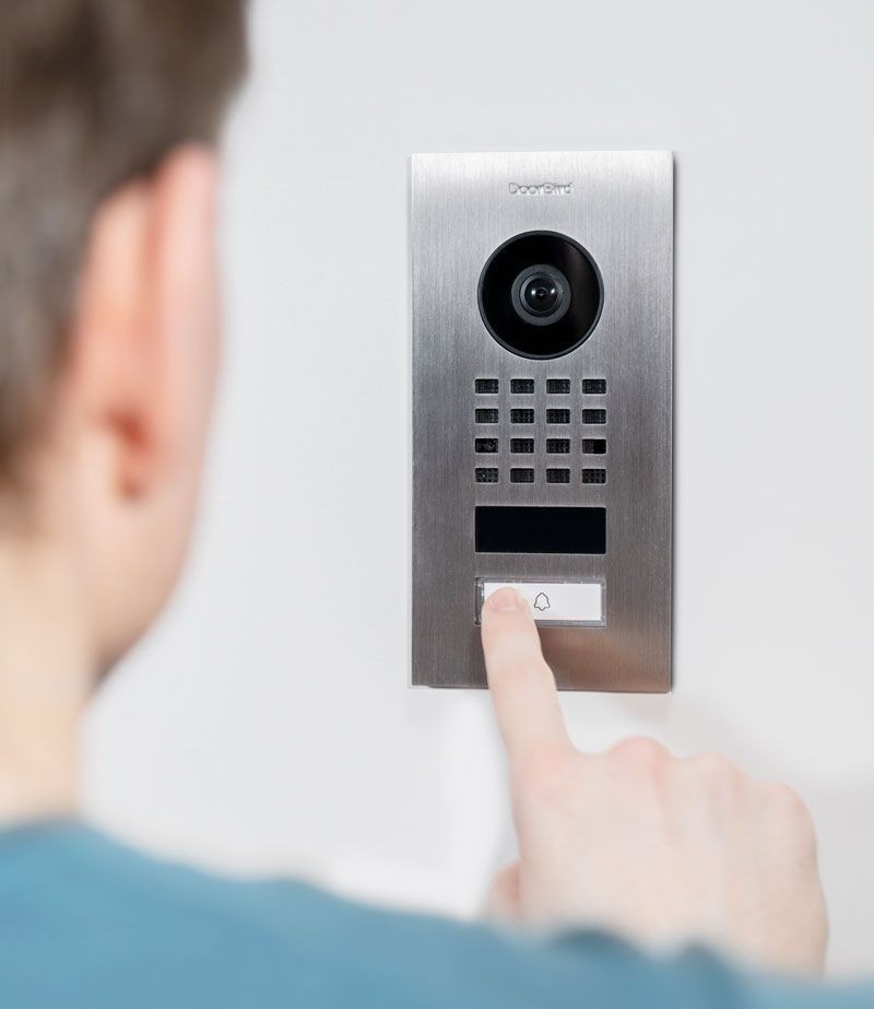Doorbird - Videocitofono IP D1101V - 1 Pulsante di chiamata - Flush mount Edition