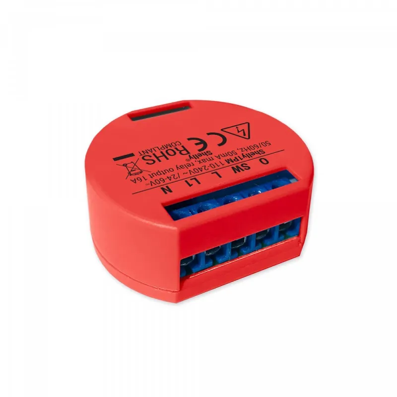 SHELLY - WiFi-Schaltaktor 3500W mit Leistungsmessung (Shelly 1PM)