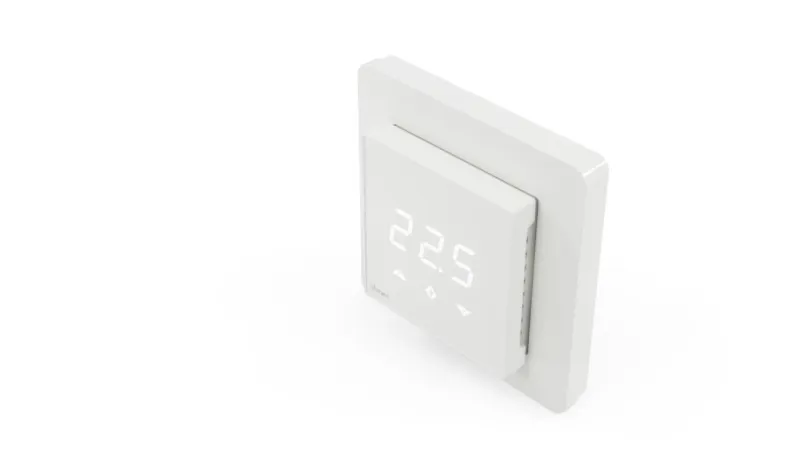 Thermofloor - Thermostat Z-Wave Heatit Z-TRM3fx 3600W 16A, blanc