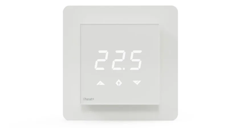 Thermofloor - Thermostat Z-Wave+ Heatit Z-TRM3fx 3600W 16A, weiss
