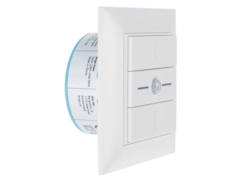 Dingz - Multifunction Wifi switch «dingz Plus» with motion detector (white)