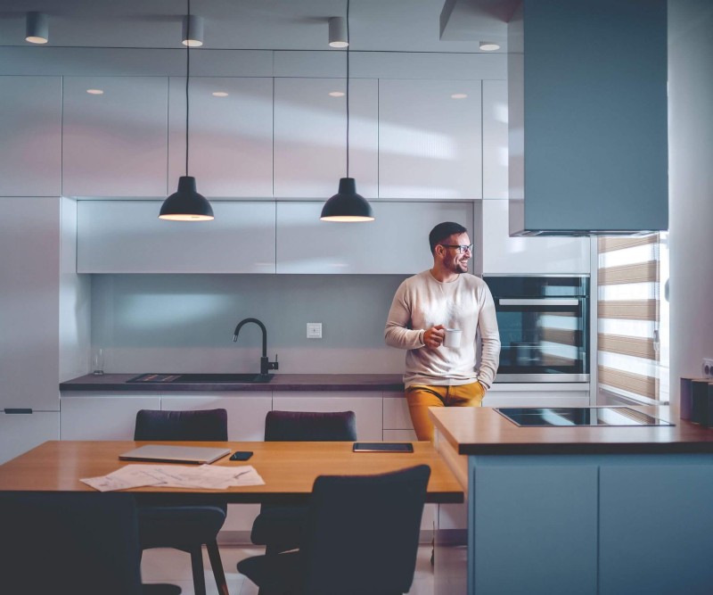 Dingz - Interrupteur Wifi multifonction «dingz Plus» avec détecteur de mouvement (blanc)