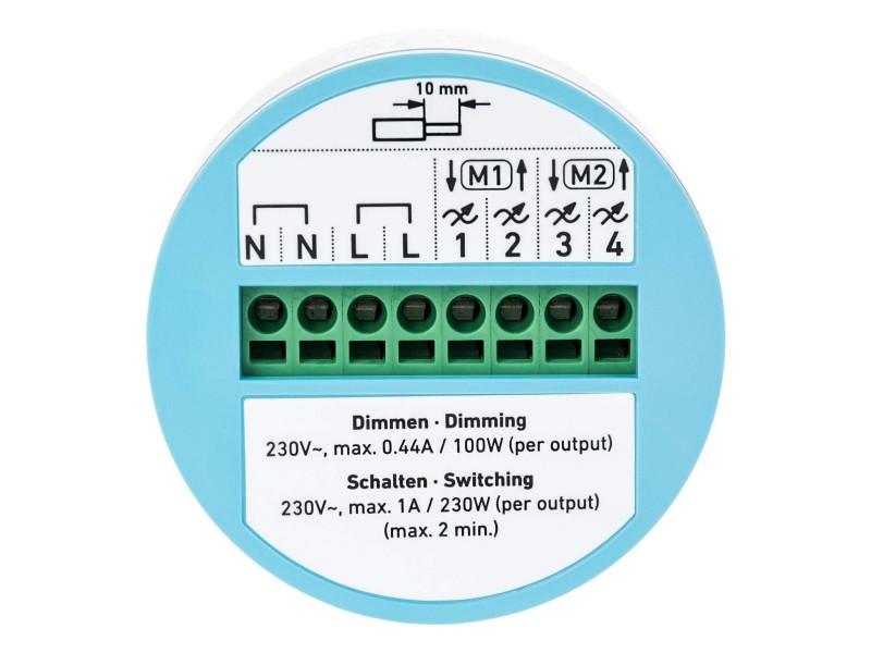 Dingz - Multifunction Wifi switch «dingz Plus» with motion detector (white)