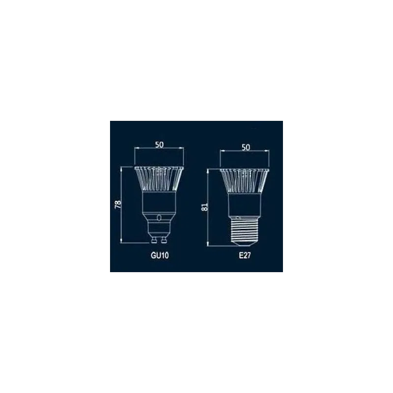 Spot LED 6W GU10 dimmable - CREE - Econergyworld