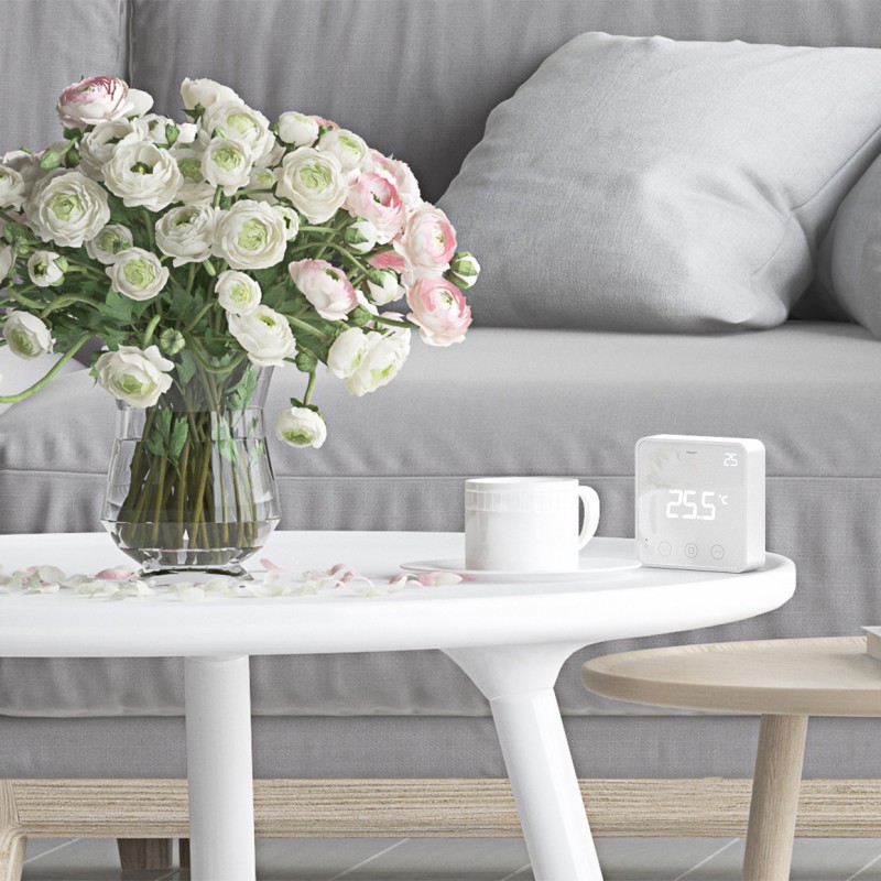 Thermofloor - Thermostat Z-Wave Heatit Z-TRM3fx 3600W 16A, White