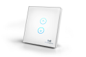 MCO Home - Interrupteur tactile Z-Wave+ pour volet roulant, blanc (MH-C421)