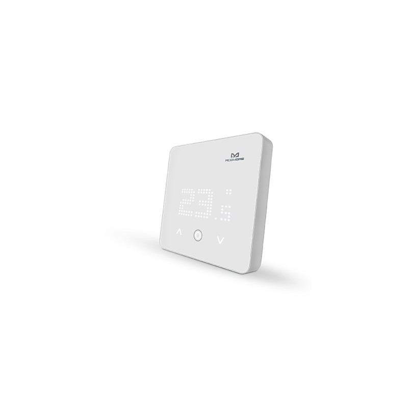 MCOHome - Termostato Z-Wave+ per riscaldamento a pavimento o caldaia (Bianco)