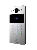 Akuvox - IP Video Türsprechenanlage R20K – 1 Klingel mit Lesegerät für RFID-Badges, NFC - Keypad Modul - In-Wall Edition