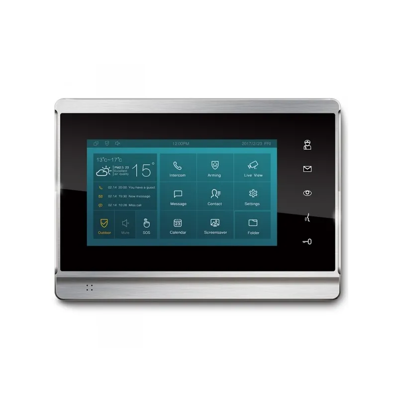 Akuvox - Console intérieure SIP avec écran tactile 7", Wifi et Bluetooth (version Android) Akuvox IT82W