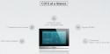 Akuvox - SIP-Innenkonsole mit 7"-Touchscreen, WLAN + Bluetooth (Android-Version) Akuvox C315W - Weiss