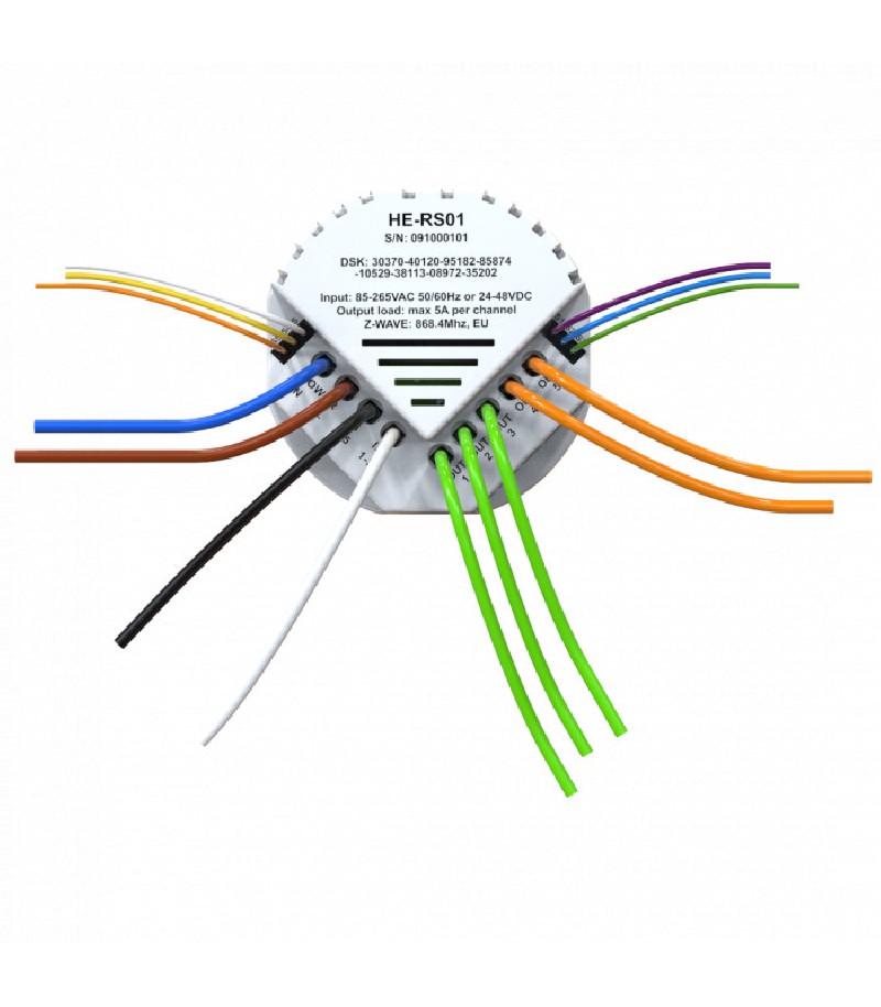 HELTUN -  Z-Wave Relay Switch quinto (5 channel) HE-RS01