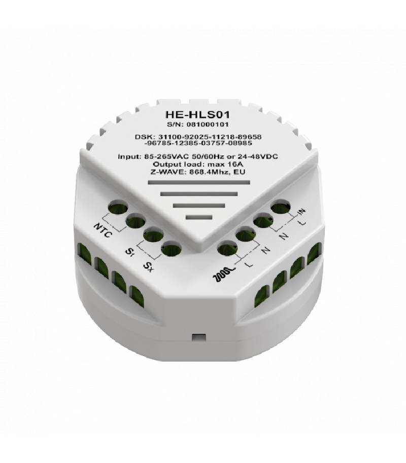 HELTUN - Schwerlast-Schaltermodul  16 A Z-Wave+ 700
