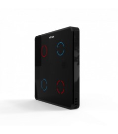 HELTUN - Quarto 4-Tasten-Touch-Panel-Schalter Z-Wave+ 700