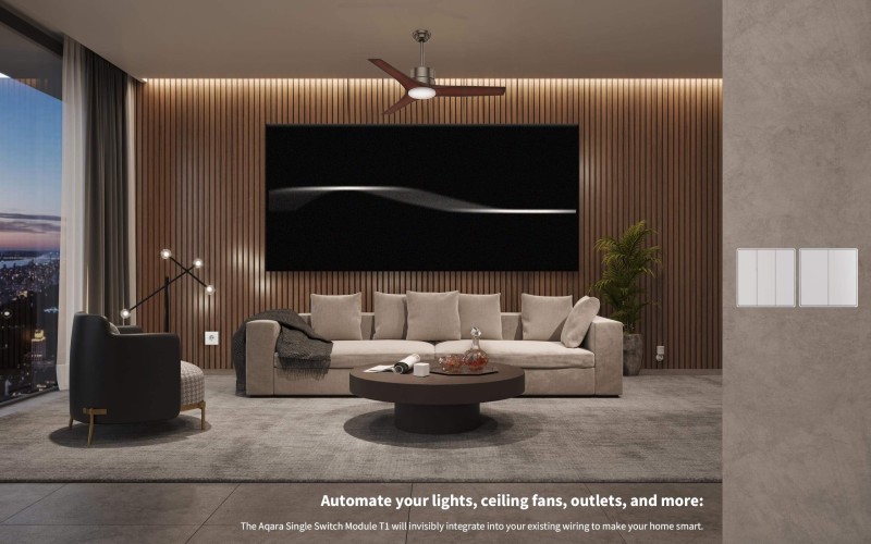 Aqara - Zigbee 3.0 Relais mit Neutralleiter (Aqara Single Switch Module T1 With Neutral)