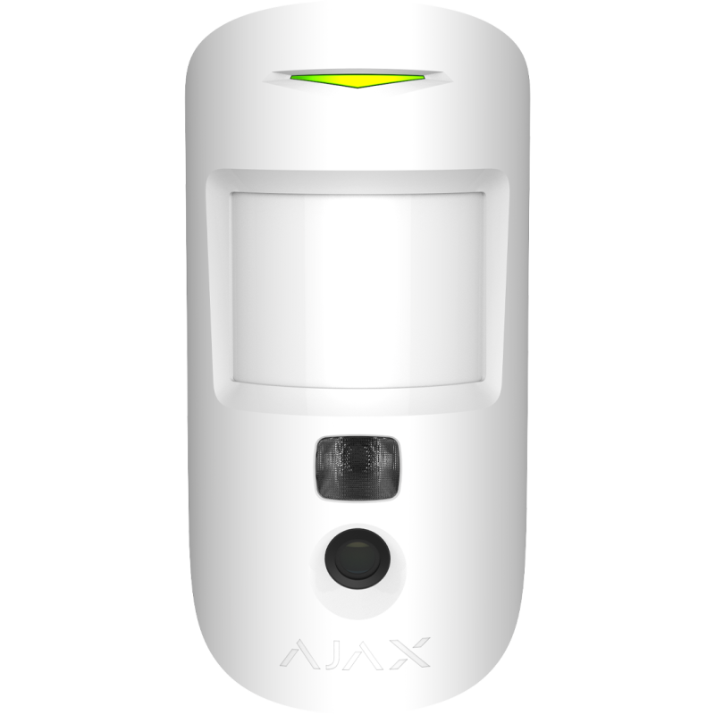Ajax - Detecteur de mouvement sans fil avec prise de photos + immunité aux animaux domestiques (Ajax MotionCam) Ajax - Detecteur de mouvement sans fil avec prise de photos + immunité aux animaux domestiques (Ajax MotionCam)
