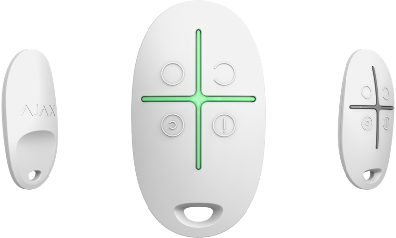 Ajax - Two-way wireless key fob with panic button (Ajax SpaceControl)